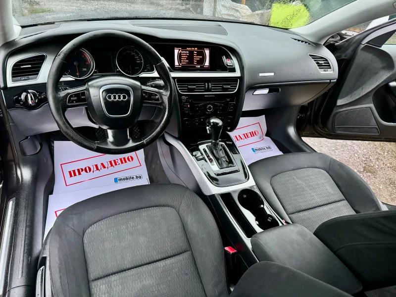 Audi A5 2.0TDI 170HP AVTOMAT SPORTBACK S-LINE NAVI 2013G, снимка 13 - Автомобили и джипове - 48642979