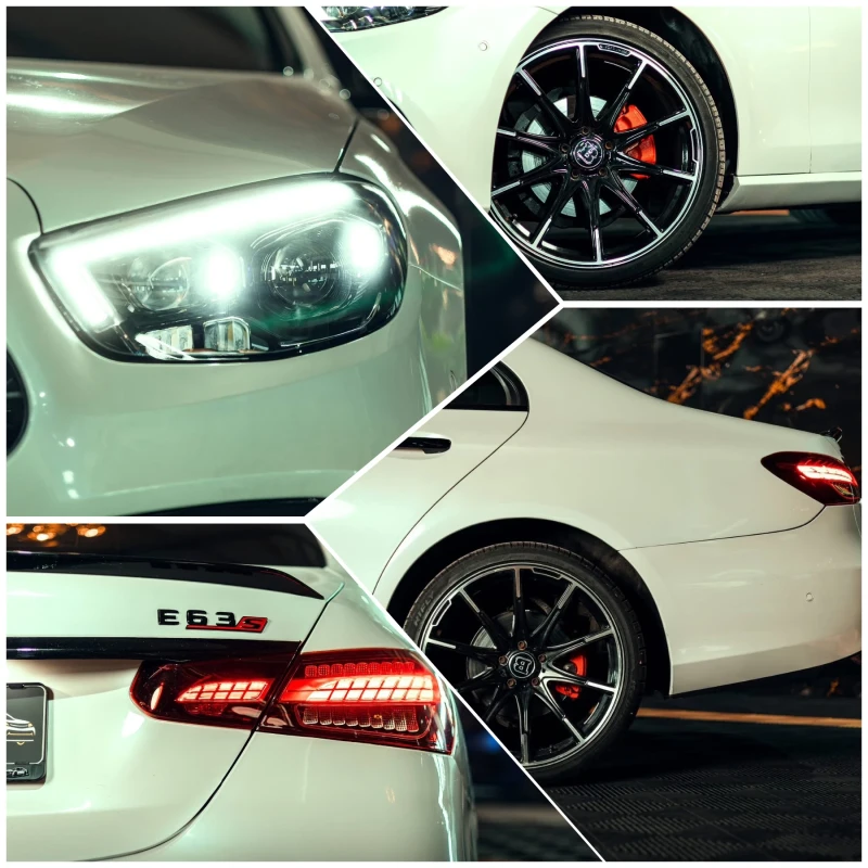 Mercedes-Benz E 220 D FULL AMG LINE FACELIFT BURMEISTER ЛИЗИНГ 100%, снимка 17 - Автомобили и джипове - 52952569