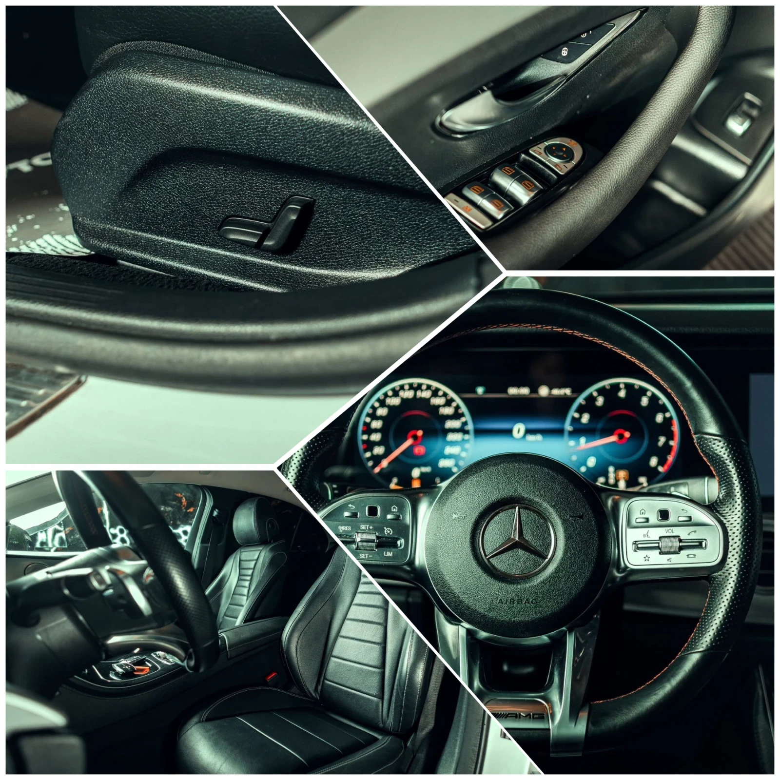 Mercedes-Benz E 220 D FULL AMG LINE FACELIFT BURMEISTER ������ 100% | Mobile.bg � ����������� 16