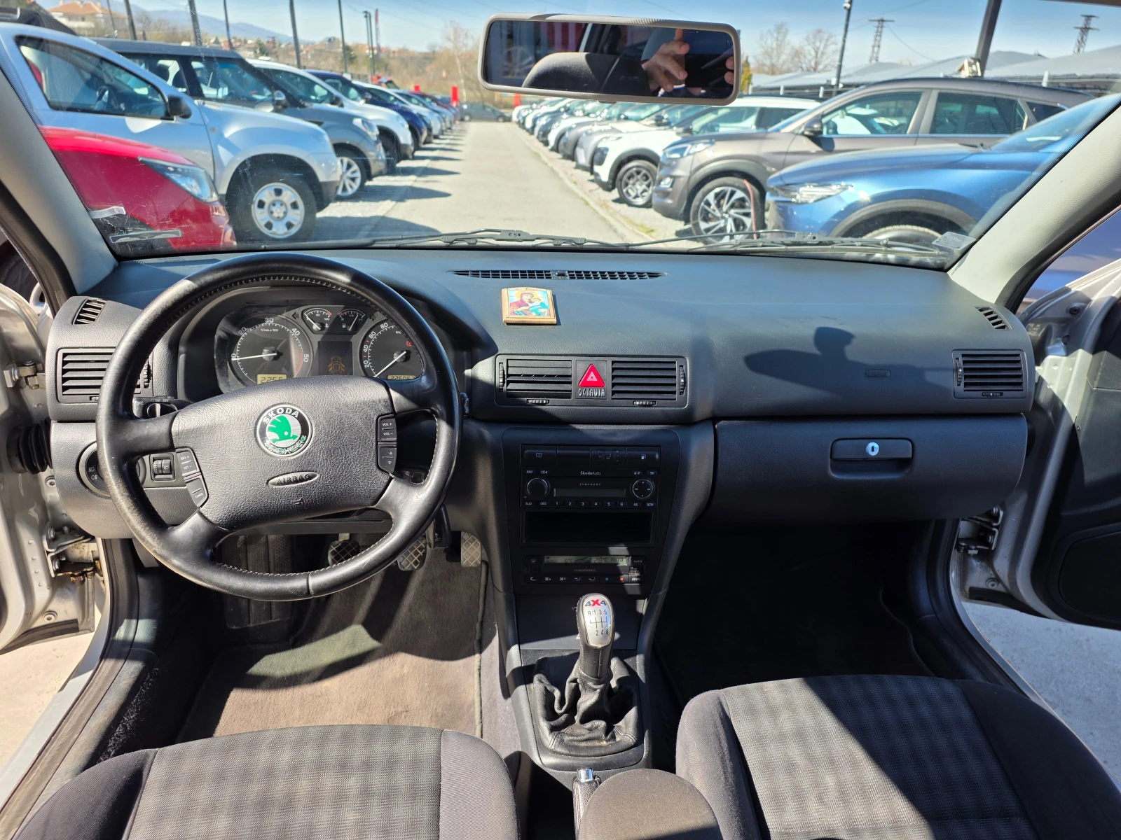 Skoda Octavia 1.9TDI-101к.с-4x4 КЛИМАТРОНИК 2005Г, снимка 10 - Автомобили и джипове - 53830287