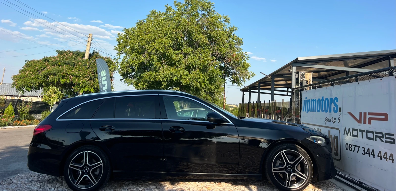 Mercedes-Benz C 300 d AMG/AMBIENT/MILD-HYBRID/LED/NAVI/360 KAMERA/FULL, снимка 5 - Автомобили и джипове - 55816080