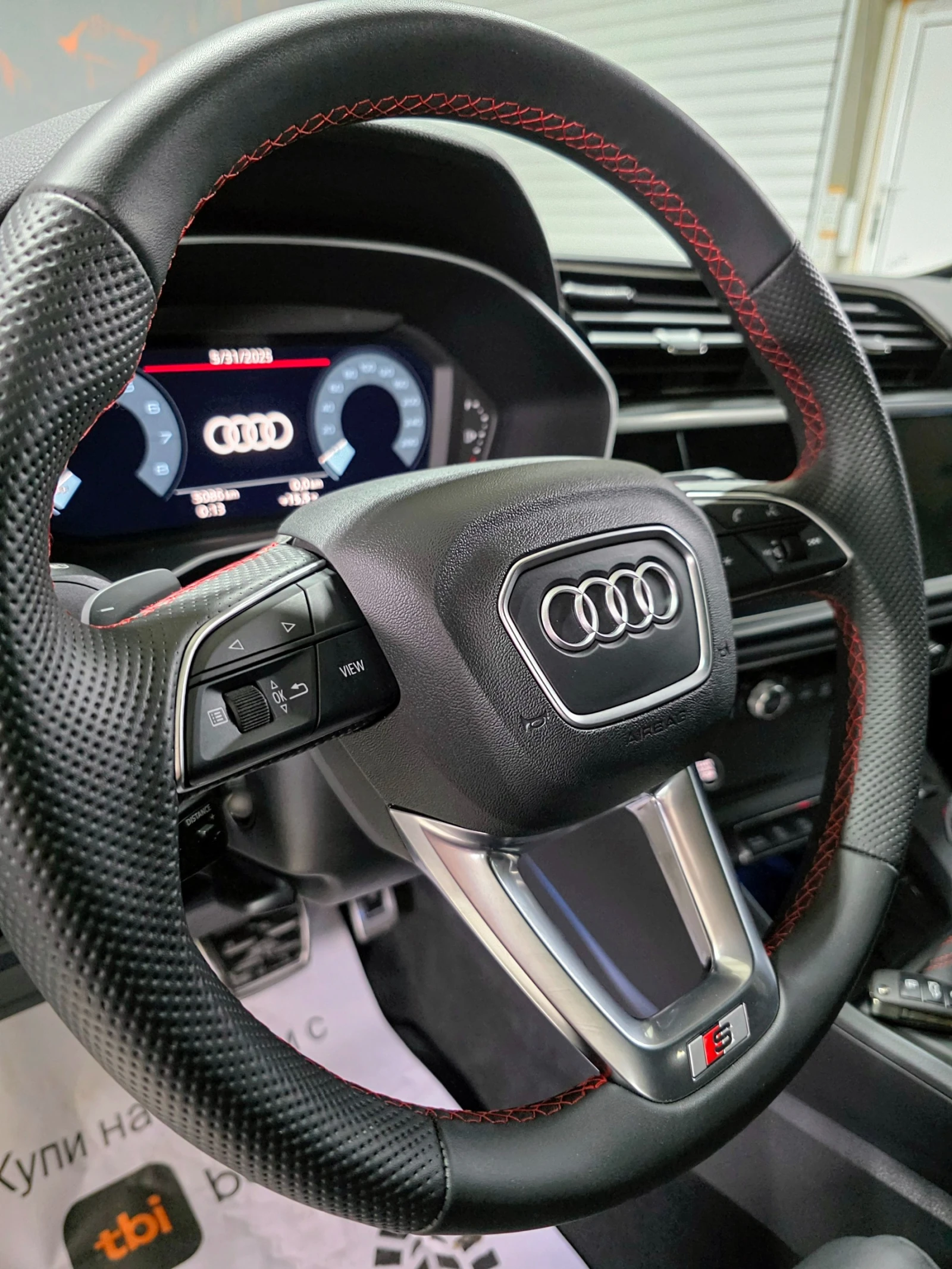 Audi Q3 45TFSI Quattro S-Line - Black Optic, снимка 13 - Автомобили и джипове - 54703356