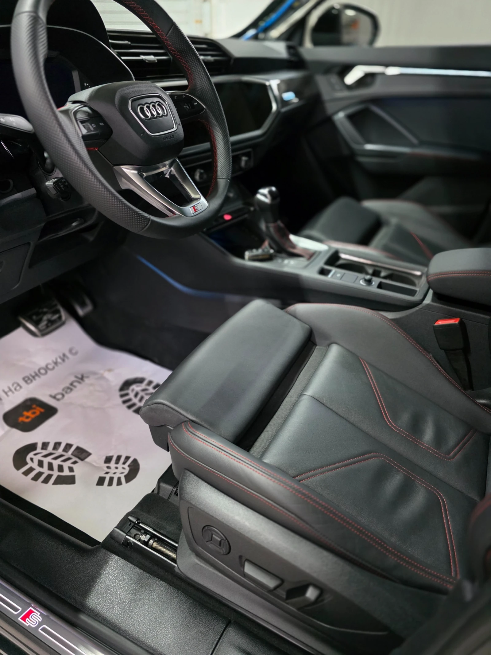 Audi Q3 45TFSI Quattro S-Line - Black Optic, снимка 8 - Автомобили и джипове - 54703356