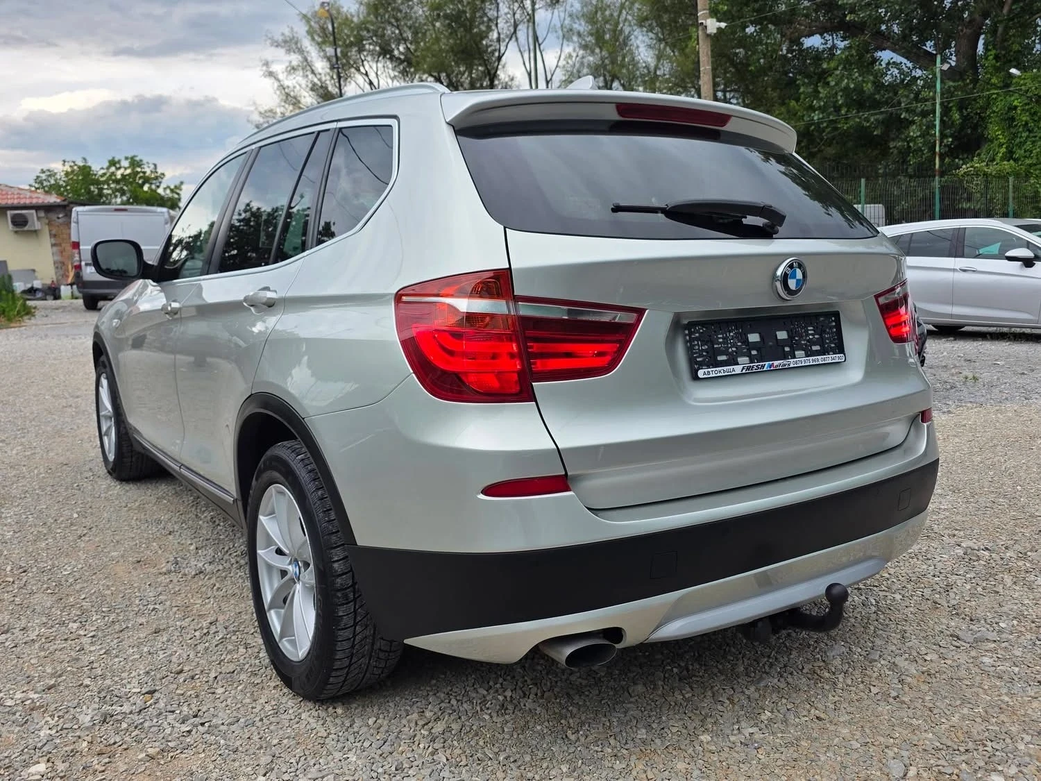BMW X3 2.0D 184K.C. / АВТОМАТ / НАВИ / КОЖА / ТЕМПОМАТ, снимка 3 - Автомобили и джипове - 55215563