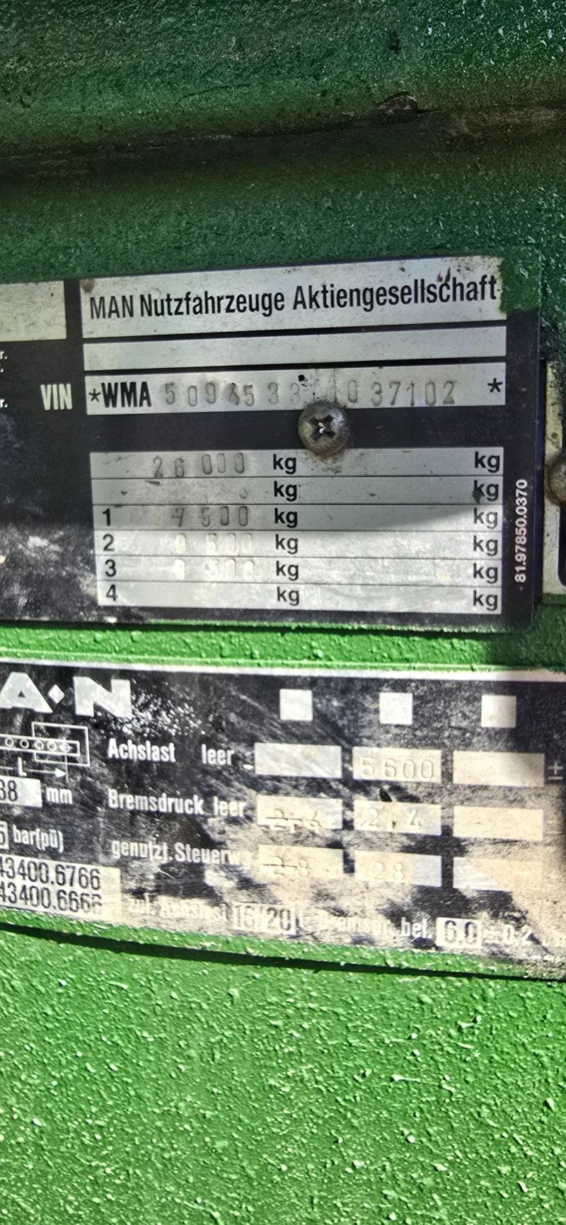 Man 26.361, снимка 14 - Камиони - 52920662