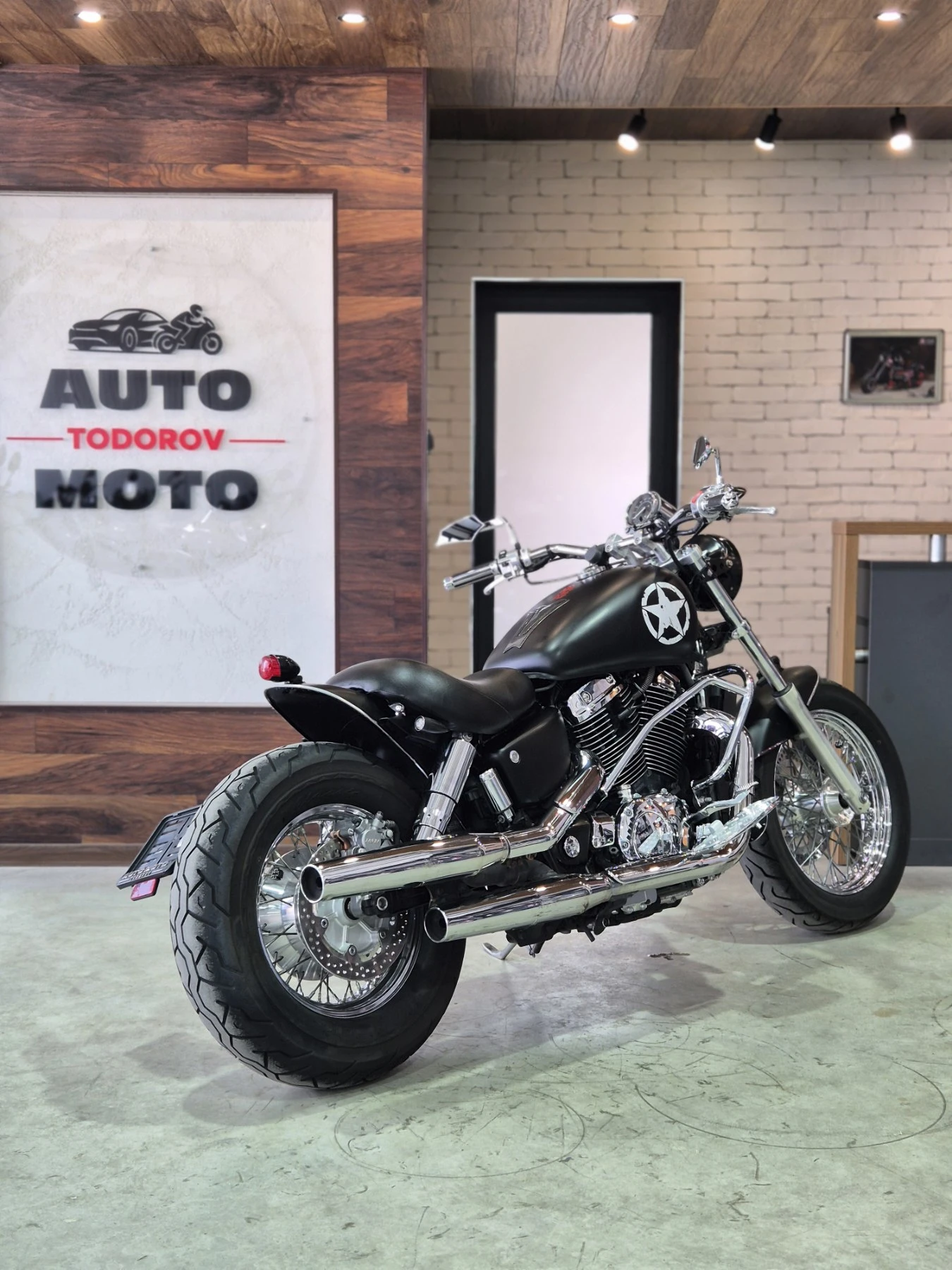 Honda Shadow VT1100 C2 Категория А2!!! Нов внос ШВЕЙЦАРИЯ! ТОП!, снимка 6 - Мотоциклети и мототехника - 55190542