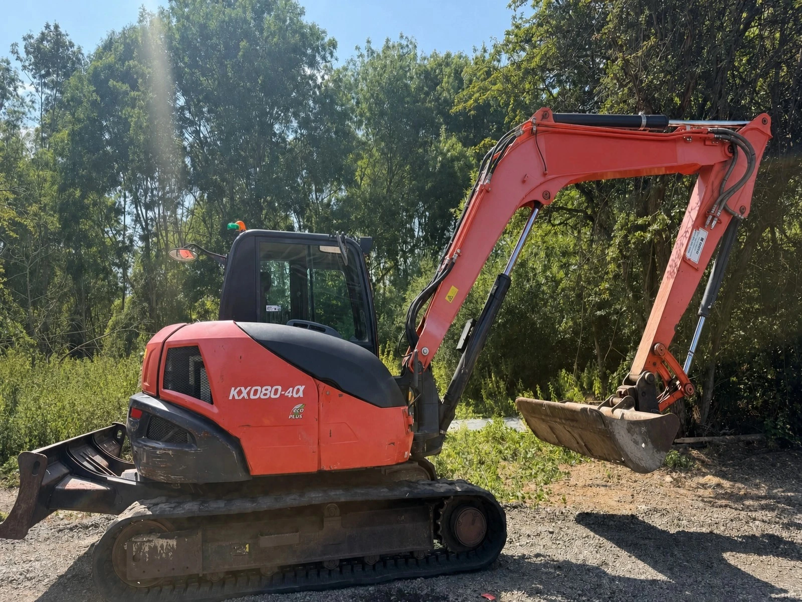 Багер Kubota KX080-4