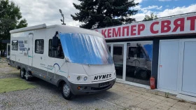 Обява за продажба на Кемпер HYMER / ERIBA B-754 РАМПА ЗА МОТОР! ~63 900 лв. - изображение 1