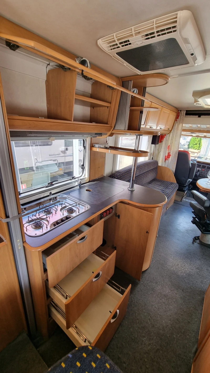 Кемпер HYMER / ERIBA B-754 РАМПА ЗА МОТОР!, снимка 11 - Каравани и кемпери - 46461329