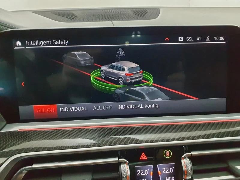 BMW X5M COMP./625HP/S.CLOSE/HUD/PANO/360/MEMO/KLESS/705f, снимка 10 - Автомобили и джипове - 51607472