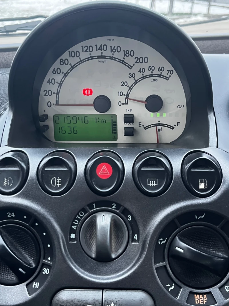 Fiat Multipla 1, 6 бензин/метан, снимка 9 - Автомобили и джипове - 53089848