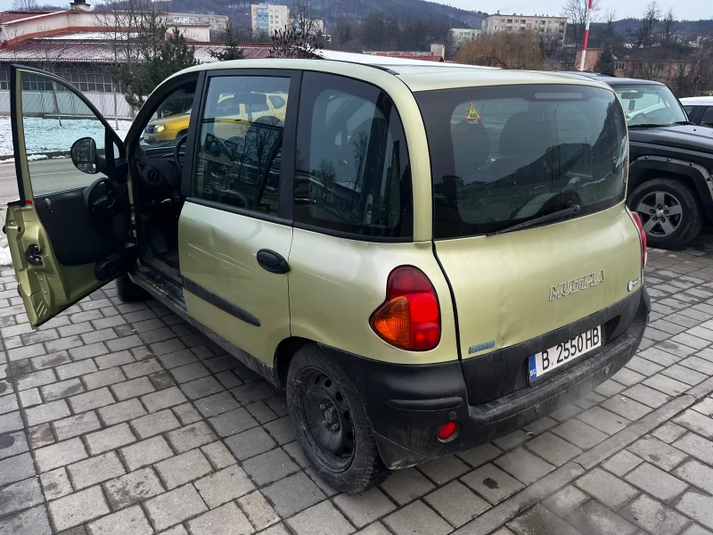 Fiat Multipla 1, 6 бензин/метан, снимка 3 - Автомобили и джипове - 53089848