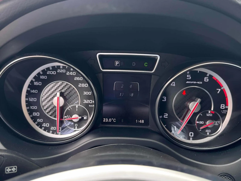 Mercedes-Benz CLA 45 AMG 4MATIC * АЛКАНТАРА* ПОДГРЕВИ* ПАНОРАМА* КАМЕРА* , снимка 8 - Автомобили и джипове - 53484704