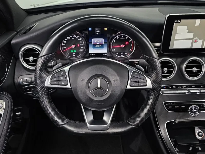 Mercedes-Benz C 200 AMG LINE| 4MATIC| �������| �������| HEAD UP | Mobile.bg � ����������� 13