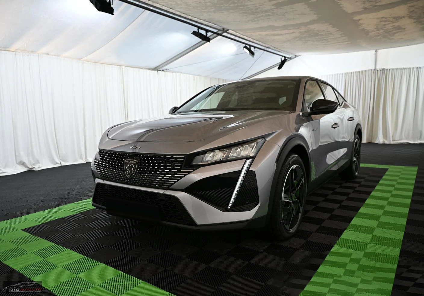 Peugeot 408 НОВ!1.6PHEV/180HP/ALLURE/CAM/NAVI/LED/AMBI/3D/950b, снимка 1