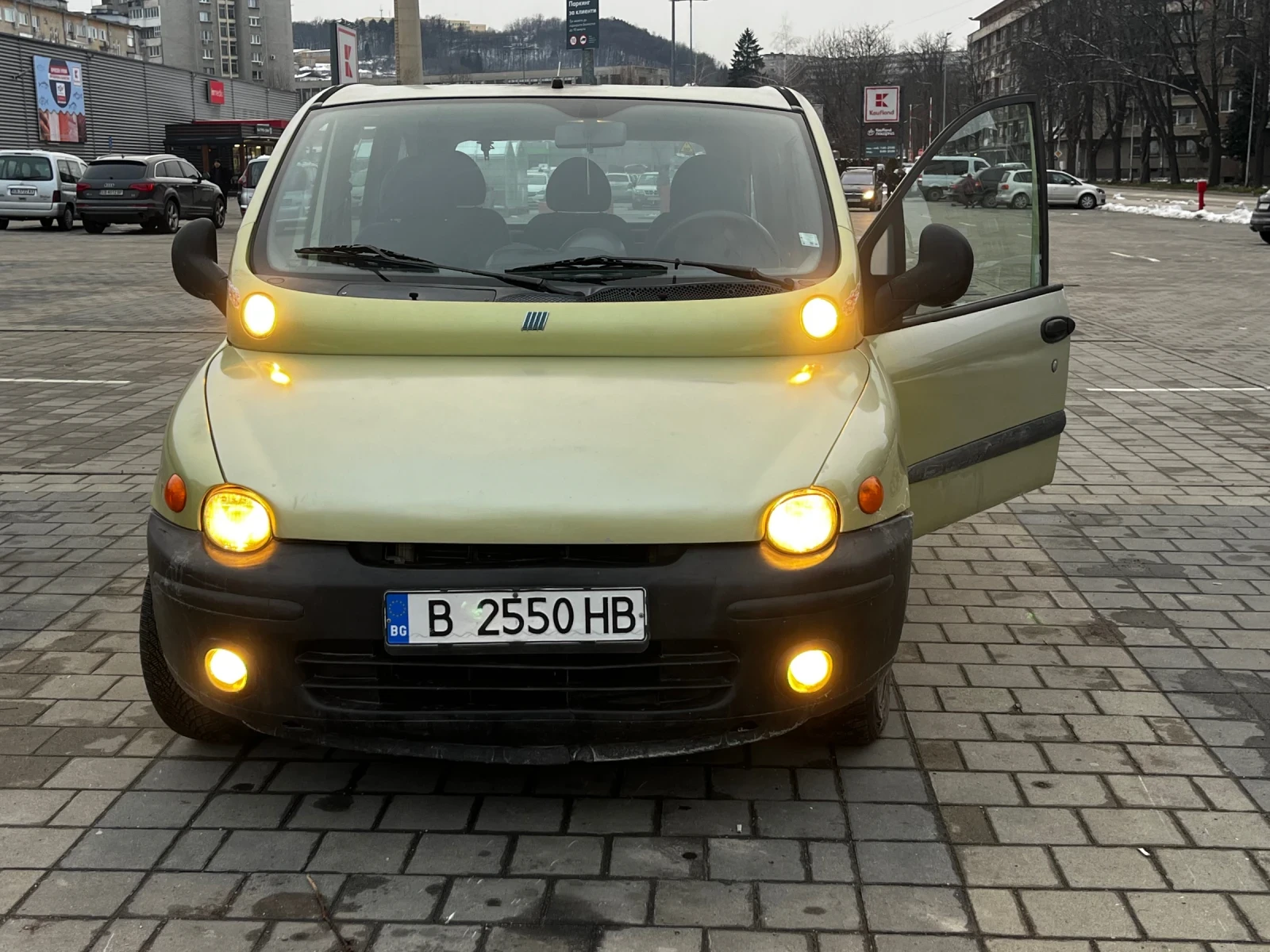 Fiat Multipla 1, 6 бензин/метан, снимка 1