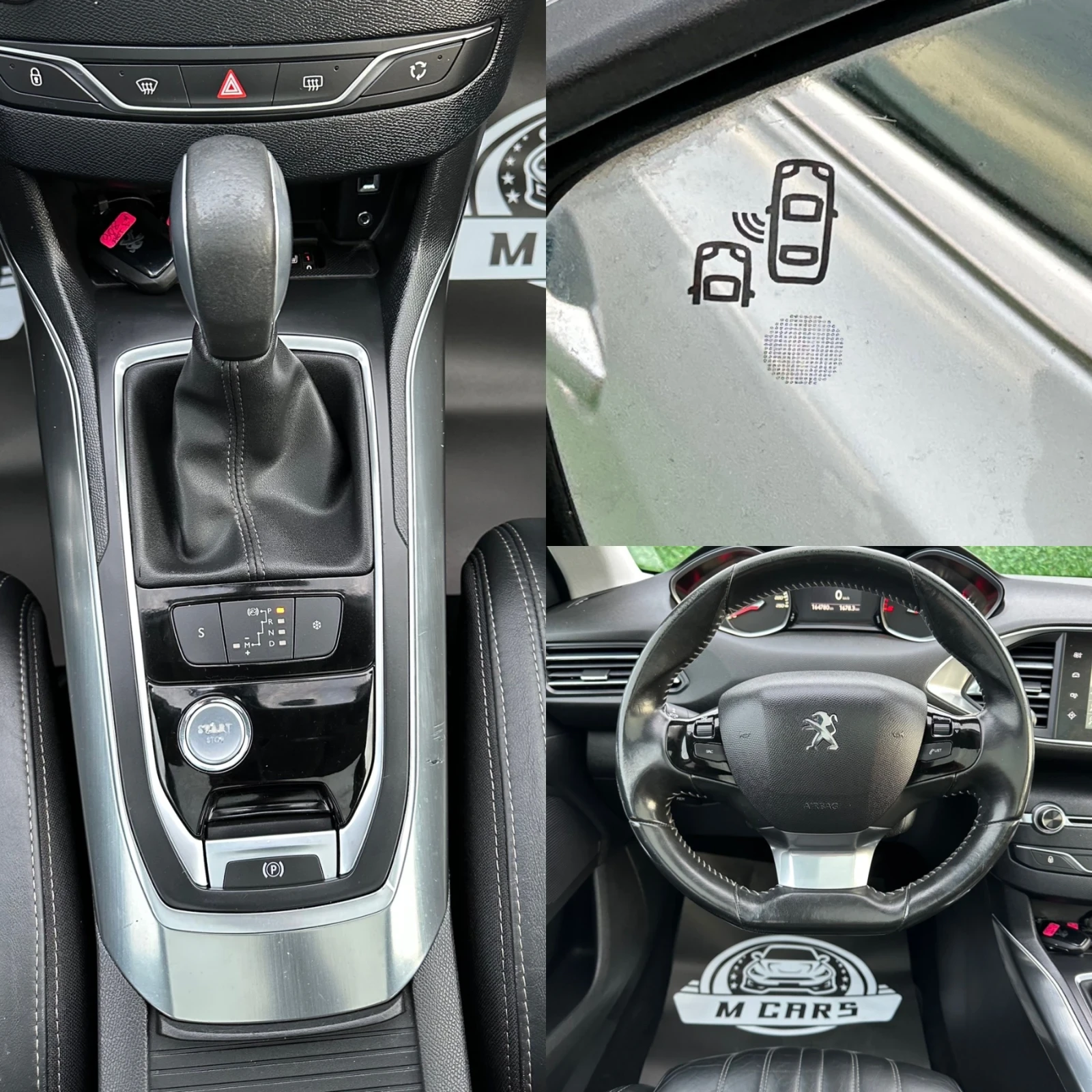Peugeot 308 2.0HDI 150ks PANORAMA KEYLESS MASAJ NAVI PARK A - изображение 10
