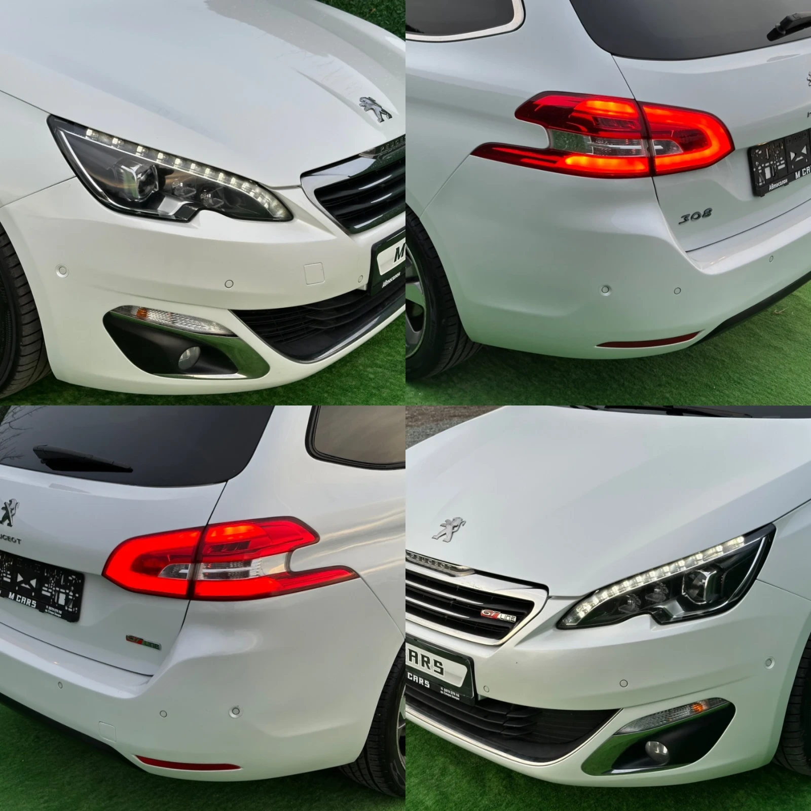 Peugeot 308 2.0HDI 150ks PANORAMA KEYLESS MASAJ NAVI PARK A | Mobile.bg   13