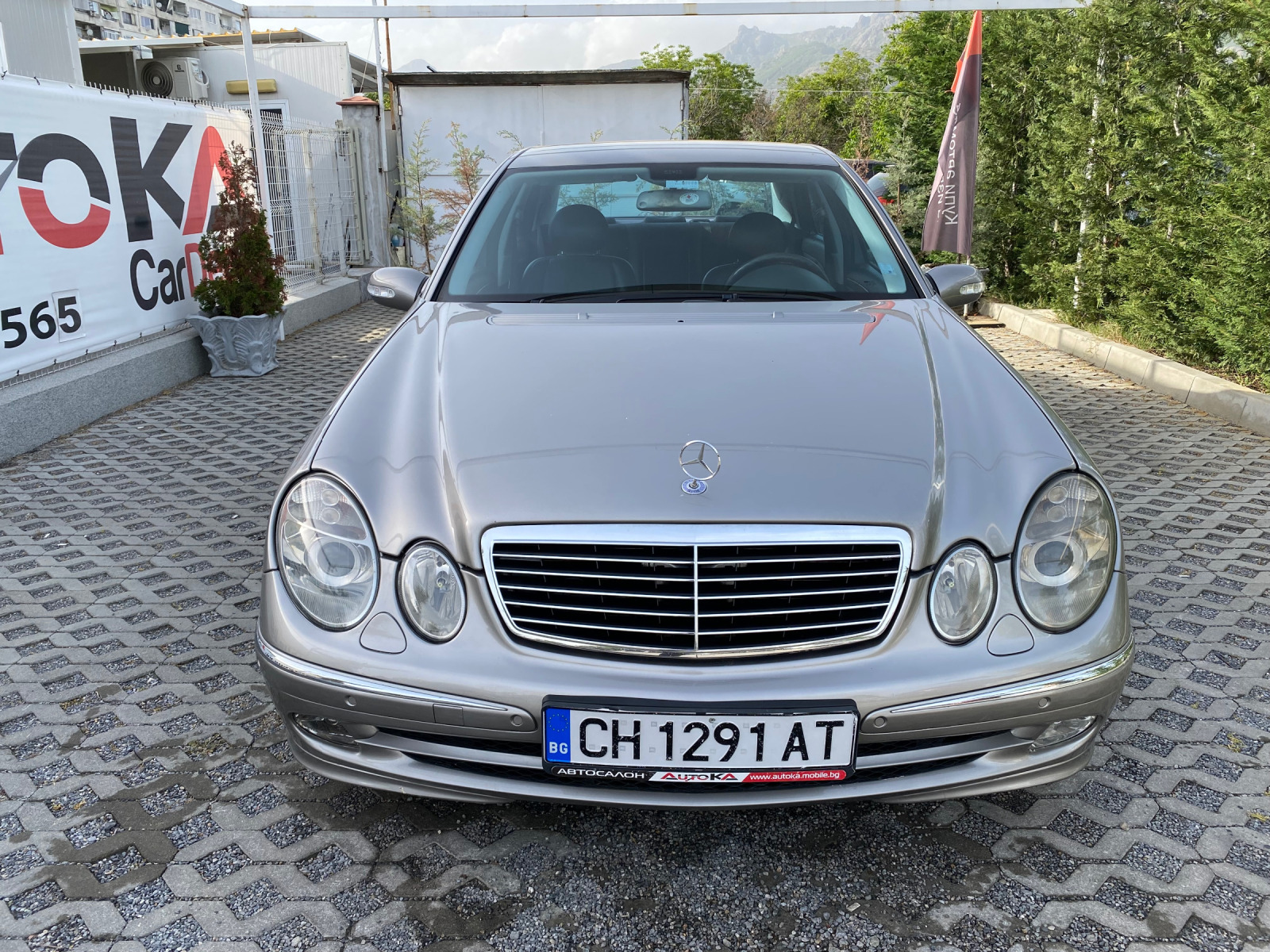Mercedes-Benz E 270 2.7CDI-170кс= АВТОМАТ= КОЖА= КСЕНОН= AVANTGARDE - изображение 1