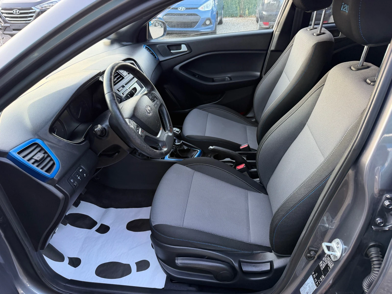 Hyundai I20 1.1d/75hp/exclusiv/EVRO6/, снимка 9 - Автомобили и джипове - 55685373