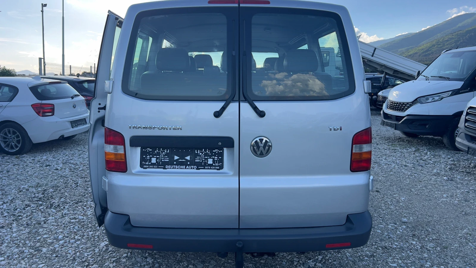 VW T5 1.9/105/9 места Клима ДОКАЗУЕМИ КИЛОМЕТРИ, снимка 7 - Бусове и автобуси - 54962259