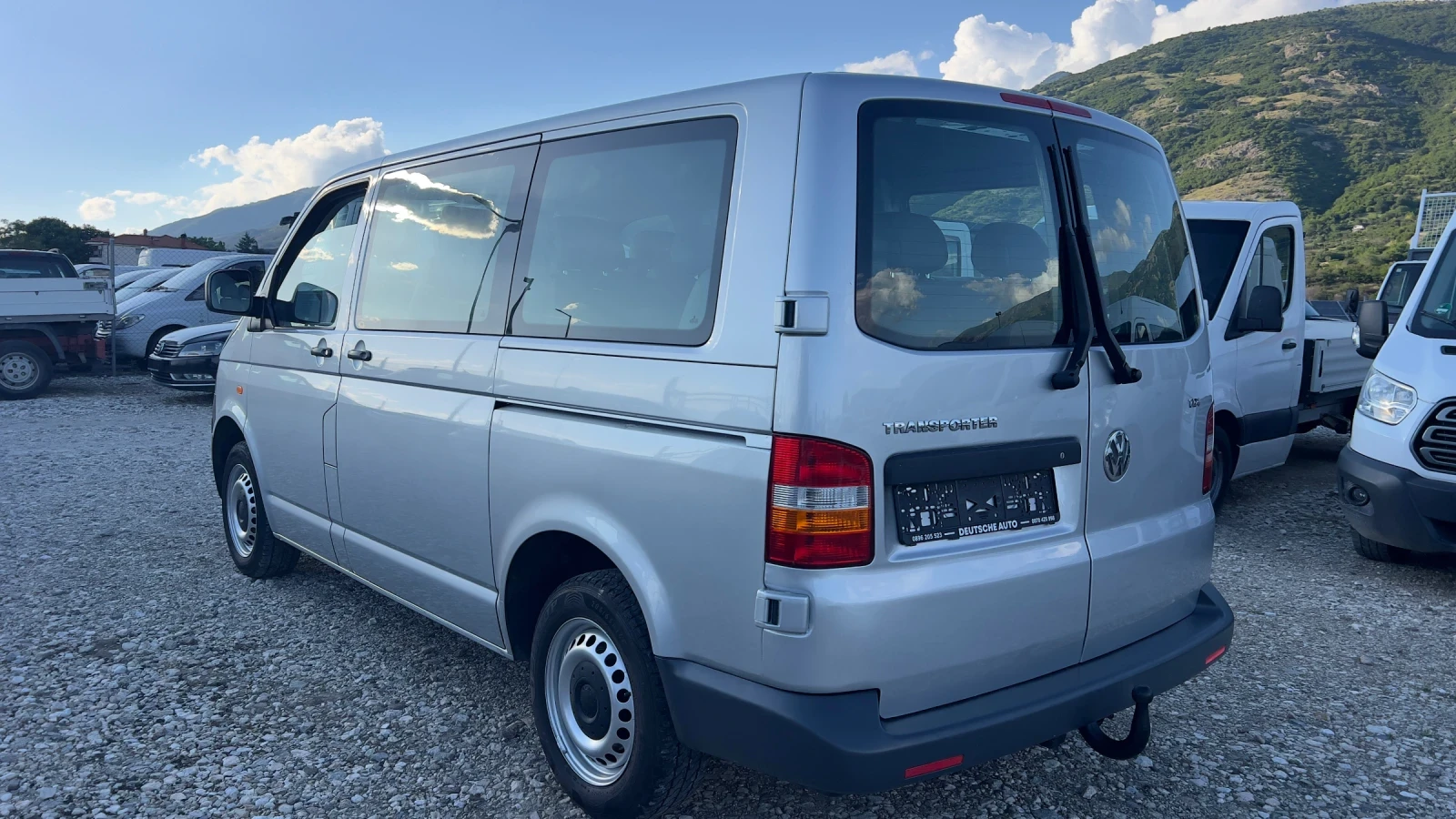 VW T5 1.9/105/9 места Клима ДОКАЗУЕМИ КИЛОМЕТРИ, снимка 4 - Бусове и автобуси - 54962259