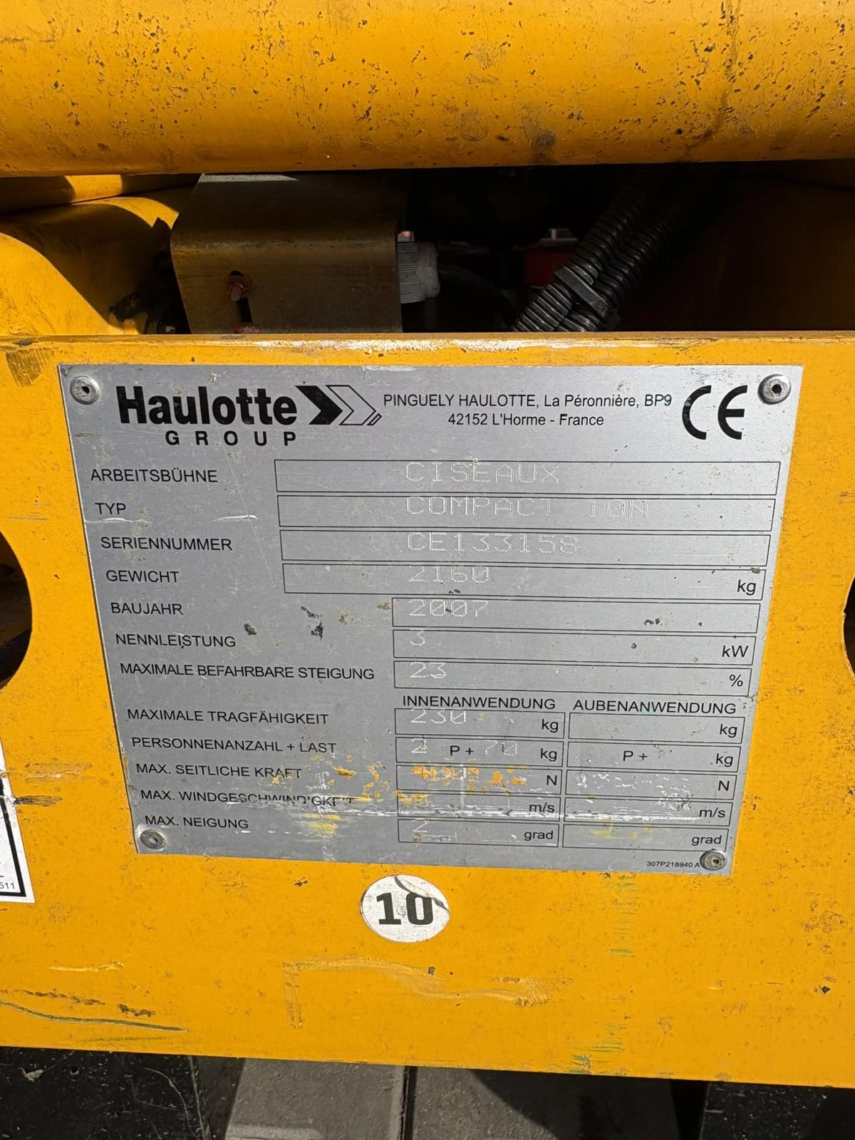 Автовишка Друга марка Haulotte Compact 10N - изображение 9