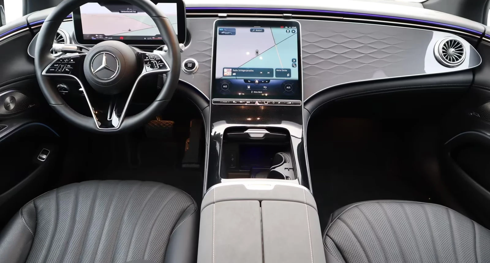 Mercedes-Benz EQS НОВ!/580/PREMIUM+ /523HP/DIST.+ /PANO/HUD/360/339f - изображение 10