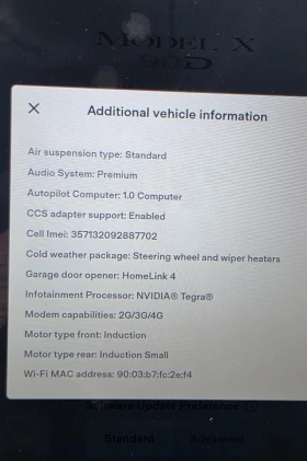 Tesla Model X X90D Free Supercharging, снимка 17