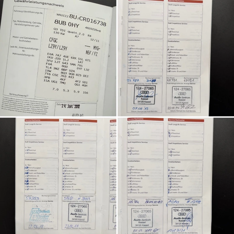 Audi Q3 2.0TDI* 177к.с* 4х4* С ПЪЛНА ИСТОРИЯ , снимка 16 - Автомобили и джипове - 52972385