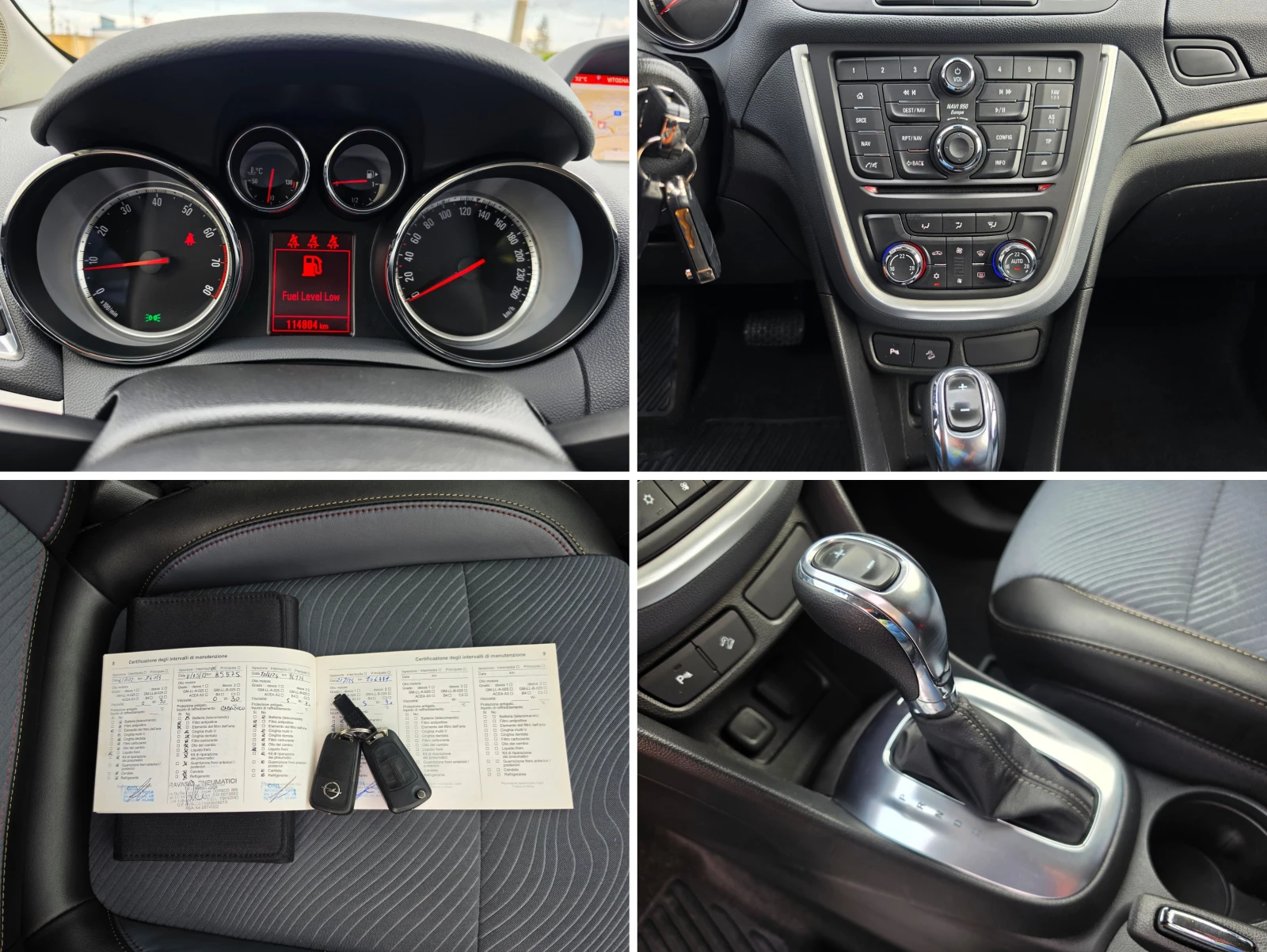 Opel Mokka 1.4T COSMO АВТОМАТИК, снимка 14 - Автомобили и джипове - 55986756