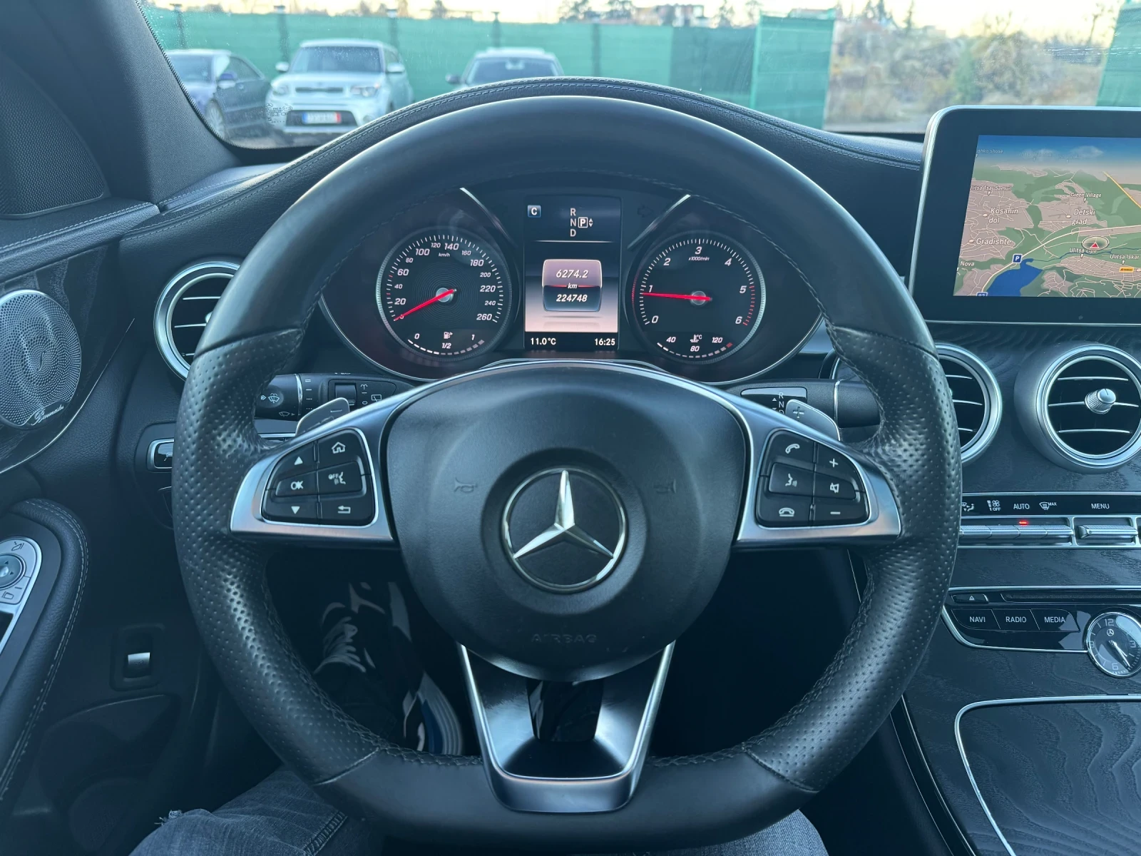 Mercedes-Benz C 250 AMG FULL /Burmester/ | Mobile.bg   15