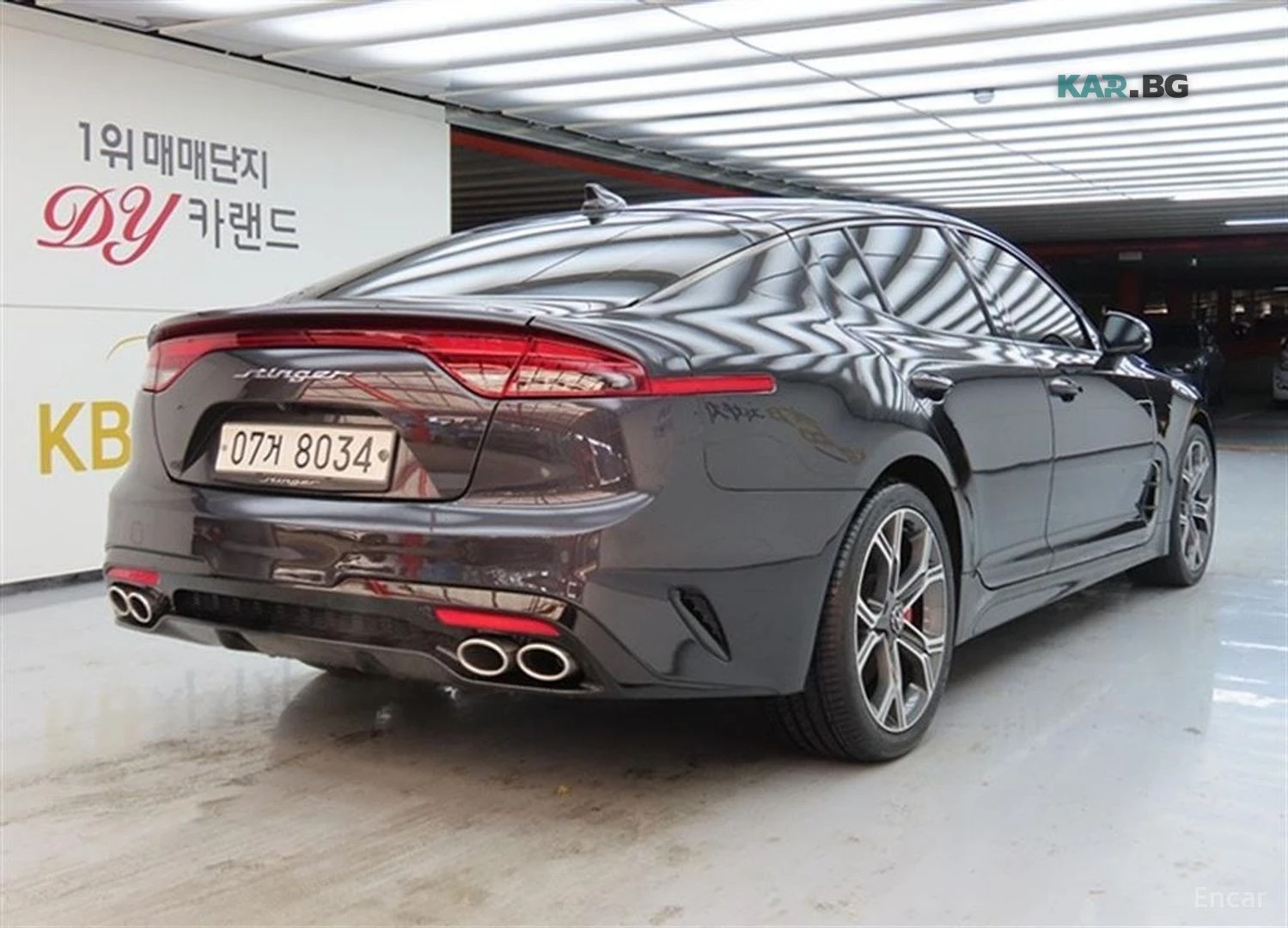 Kia Stinger 3.3 GT TURBO* ОБДУХ* 360* HUD* , снимка 4 - Автомобили и джипове - 55208422