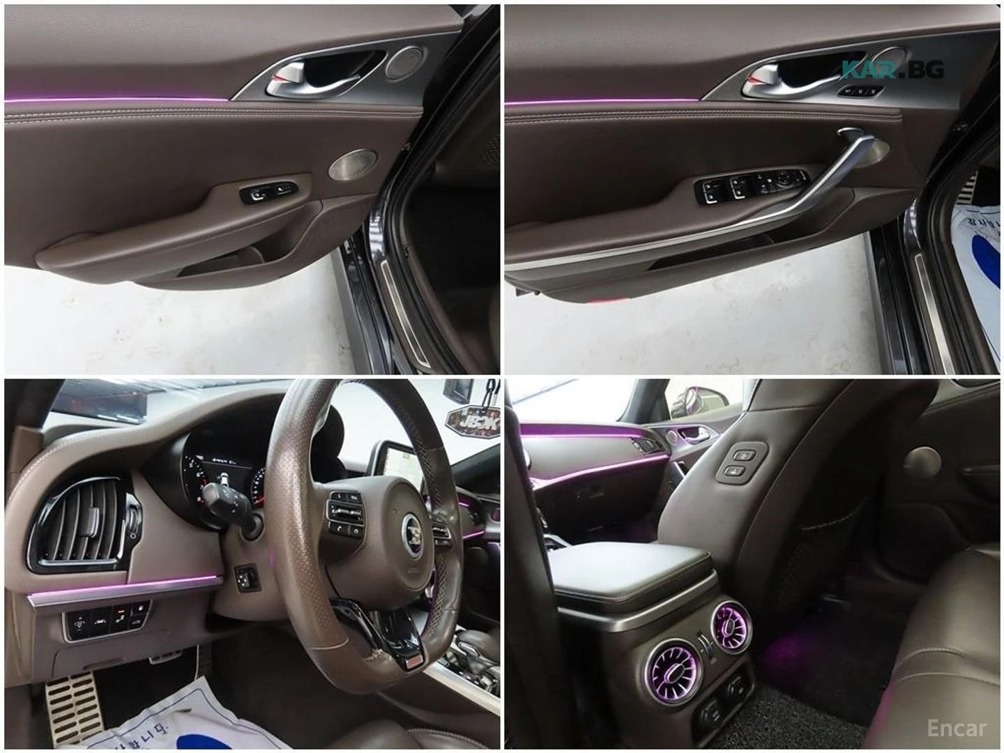 Kia Stinger 3.3 GT TURBO* ОБДУХ* 360* HUD* , снимка 17 - Автомобили и джипове - 55208422