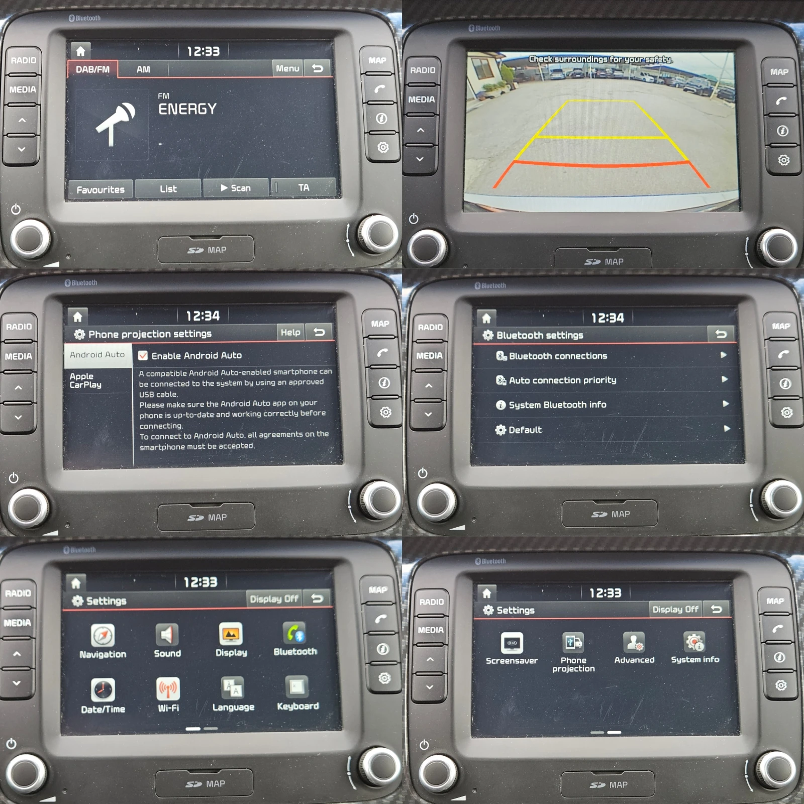 Kia Carens 1.7CRDI/Dynamic/7м/6ск/LED/CARPLAY/NAVI/БЛУТУТ/EU6, снимка 13 - Автомобили и джипове - 56222960