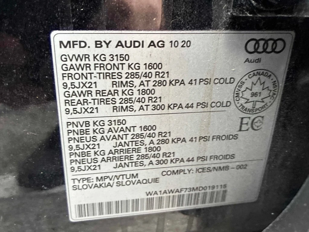 Audi SQ7 * Premium Plus * CARFAX * БЕЗ ПЪРВОНАЧАЛНА ВНОСКА - изображение 10