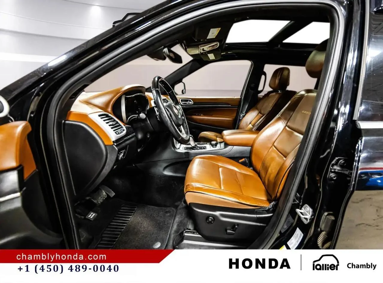 Jeep Grand cherokee SUMMIT* 5.7HEMI* Distronic* H&K* Обдух* Пано, снимка 13 - Автомобили и джипове - 54835360