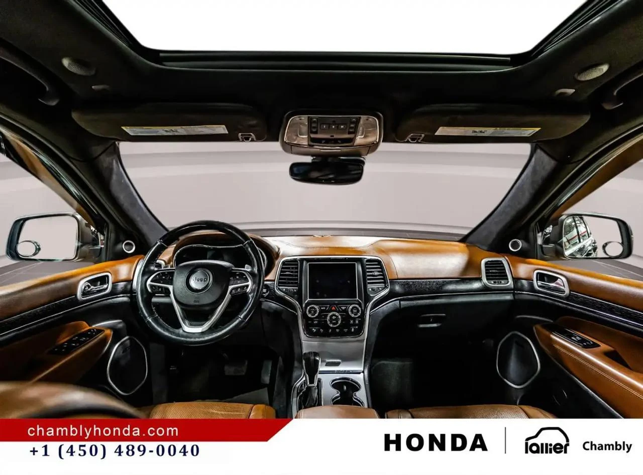 Jeep Grand cherokee SUMMIT* 5.7HEMI* Distronic* H&K* Обдух* Пано, снимка 9 - Автомобили и джипове - 54835360
