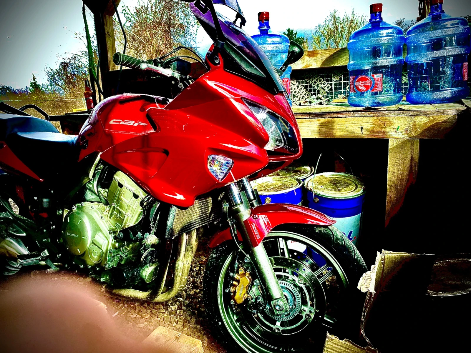 Honda Cbf, снимка 4 - Мотоциклети и мототехника - 54085712