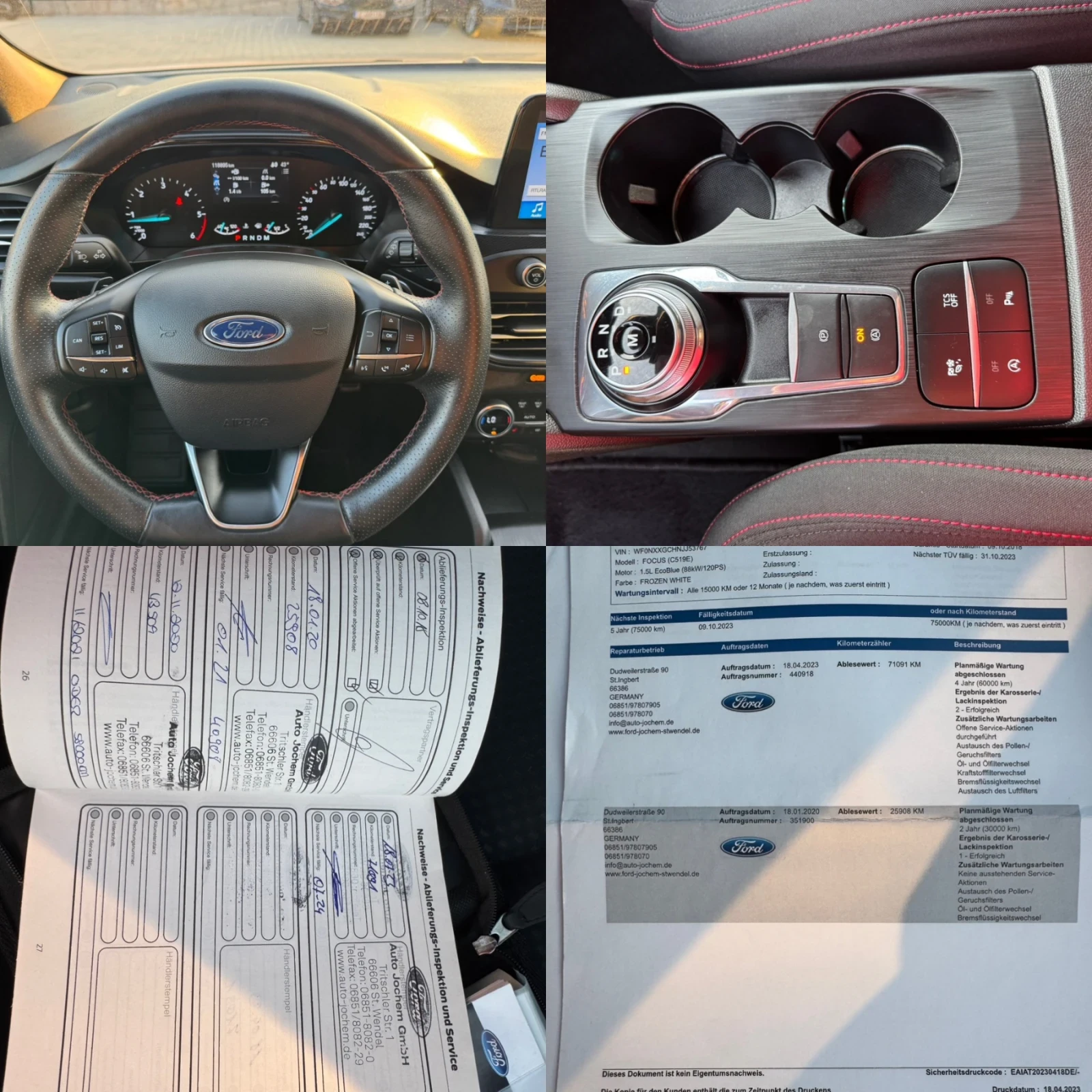 Ford Focus ST-LINE 1.5TDCI FULL | Mobile.bg — изображение 15