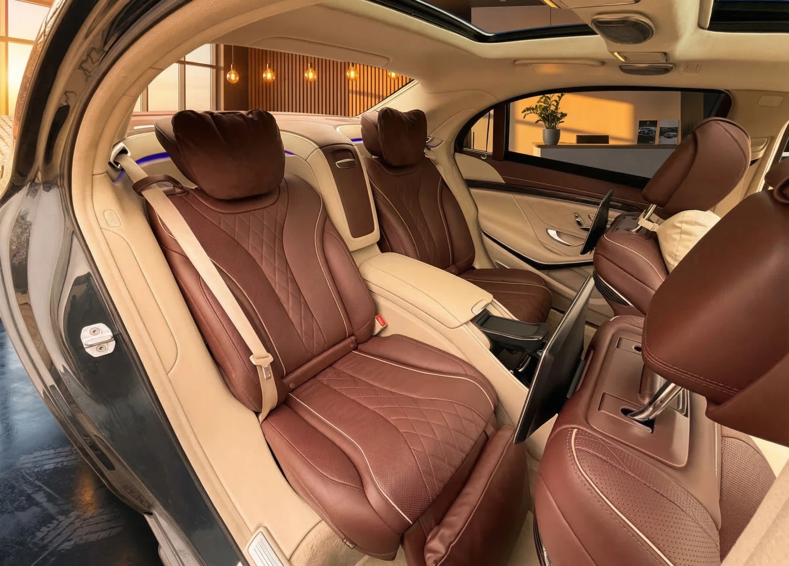 Mercedes-Benz S 560  Long 4Matic AMG-Line, снимка 9 - Автомобили и джипове - 53838548