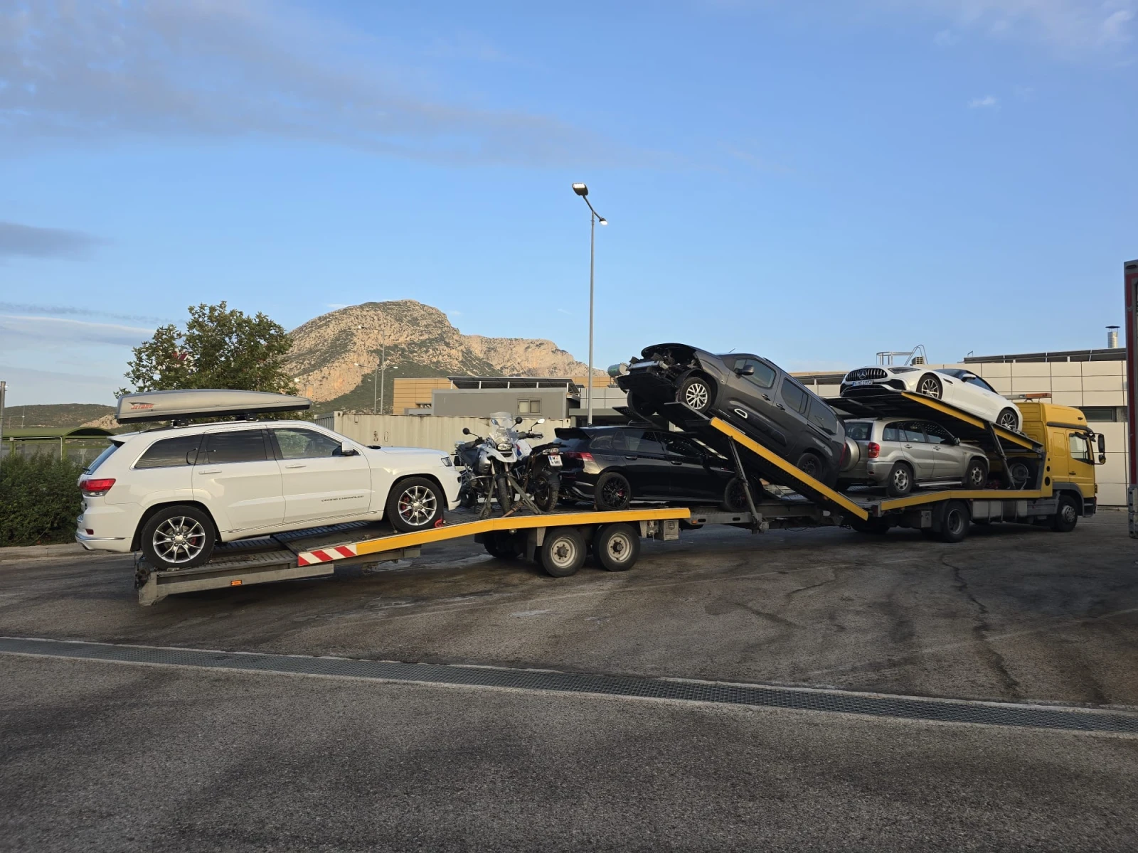 Mercedes-Benz Atego 1229L | вкл. Franz Mersch FM109-TDL платформа, снимка 2 - Камиони - 54173064