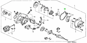 Гарнитура дистибуторна капачка/делко Honda Accord/Ascot/CR-X/Civic/CRX/Ferio/Civic Shuttle/Concerto , снимка 2