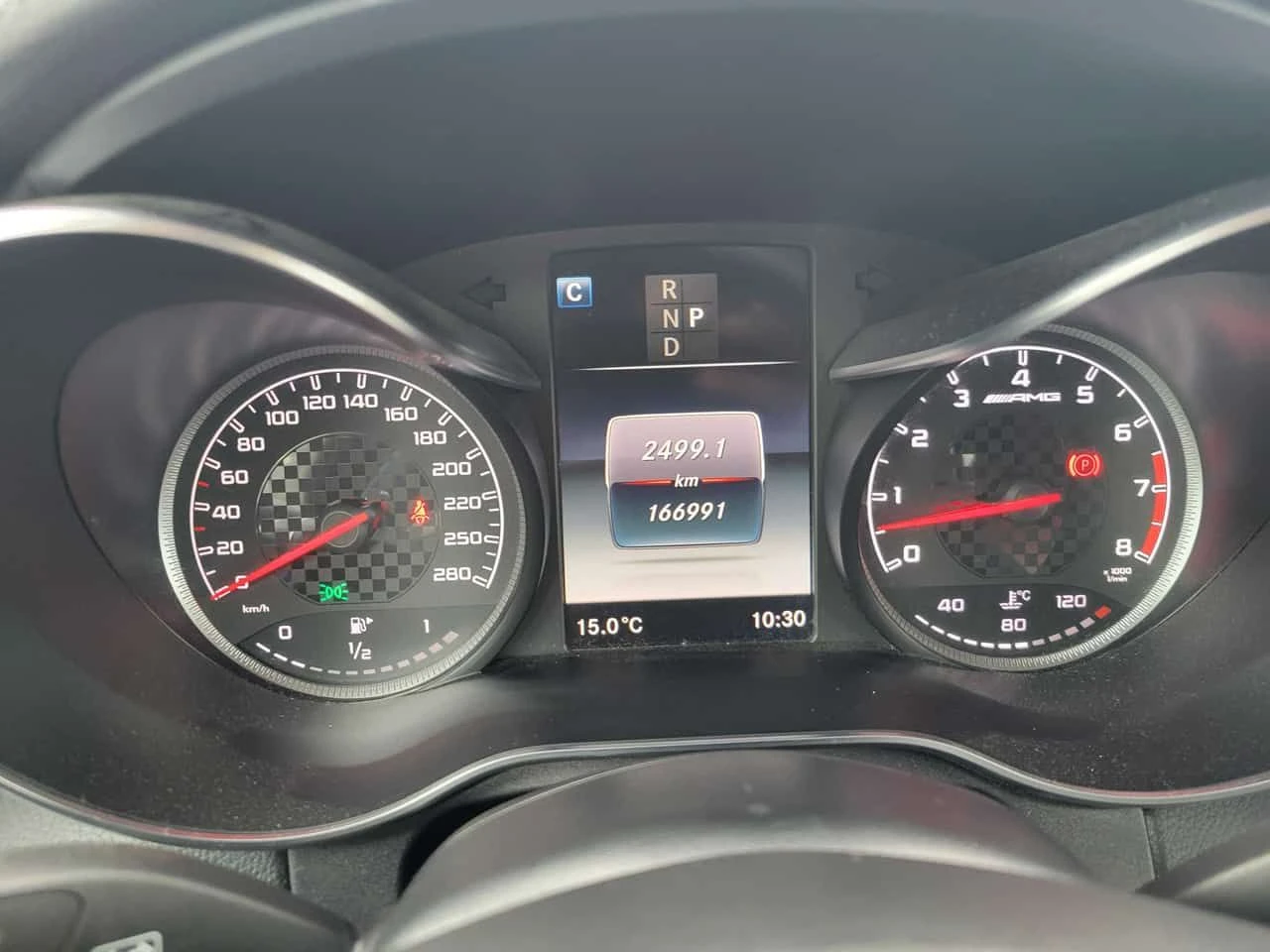Mercedes-Benz C 43 AMG * CARFAX * ЦЕНА ДО БГ, снимка 16 - Автомобили и джипове - 54729345