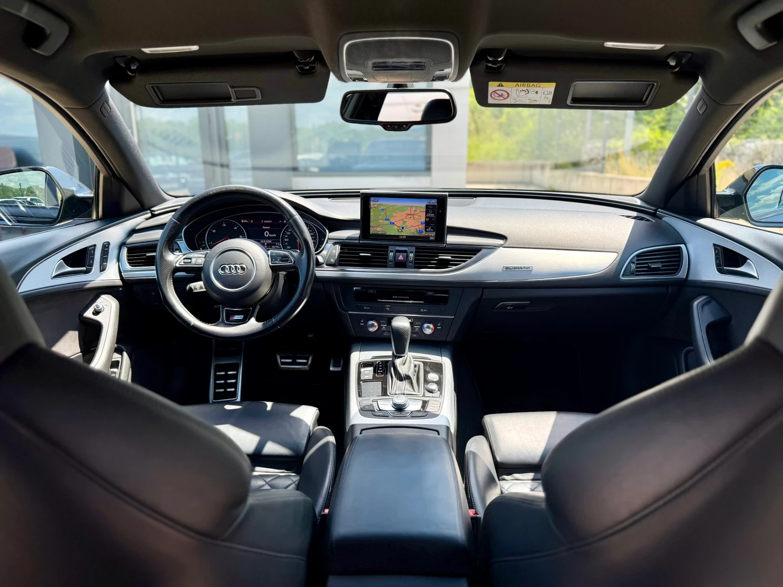 Audi A6 3.0TDI-QUATTRO / 3X S-LINE / COMPETITION ИНТЕРИОР , снимка 7 - Автомобили и джипове - 54970638