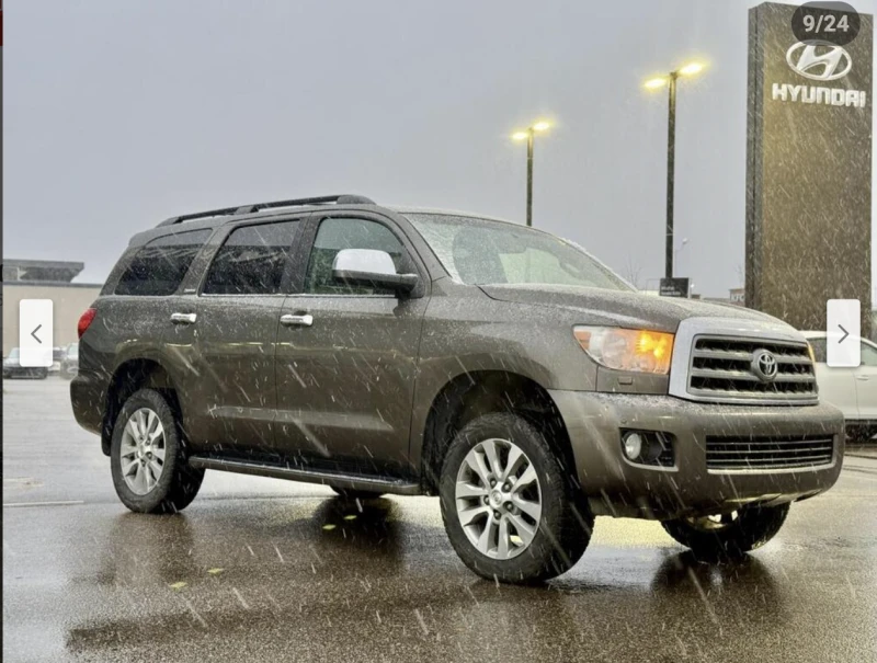 Toyota Sequoia 5.7* V8* АВТОПИЛОТ* ПОДГРЕВ* КЕЙЛЕС* , снимка 3 - Автомобили и джипове - 52936959