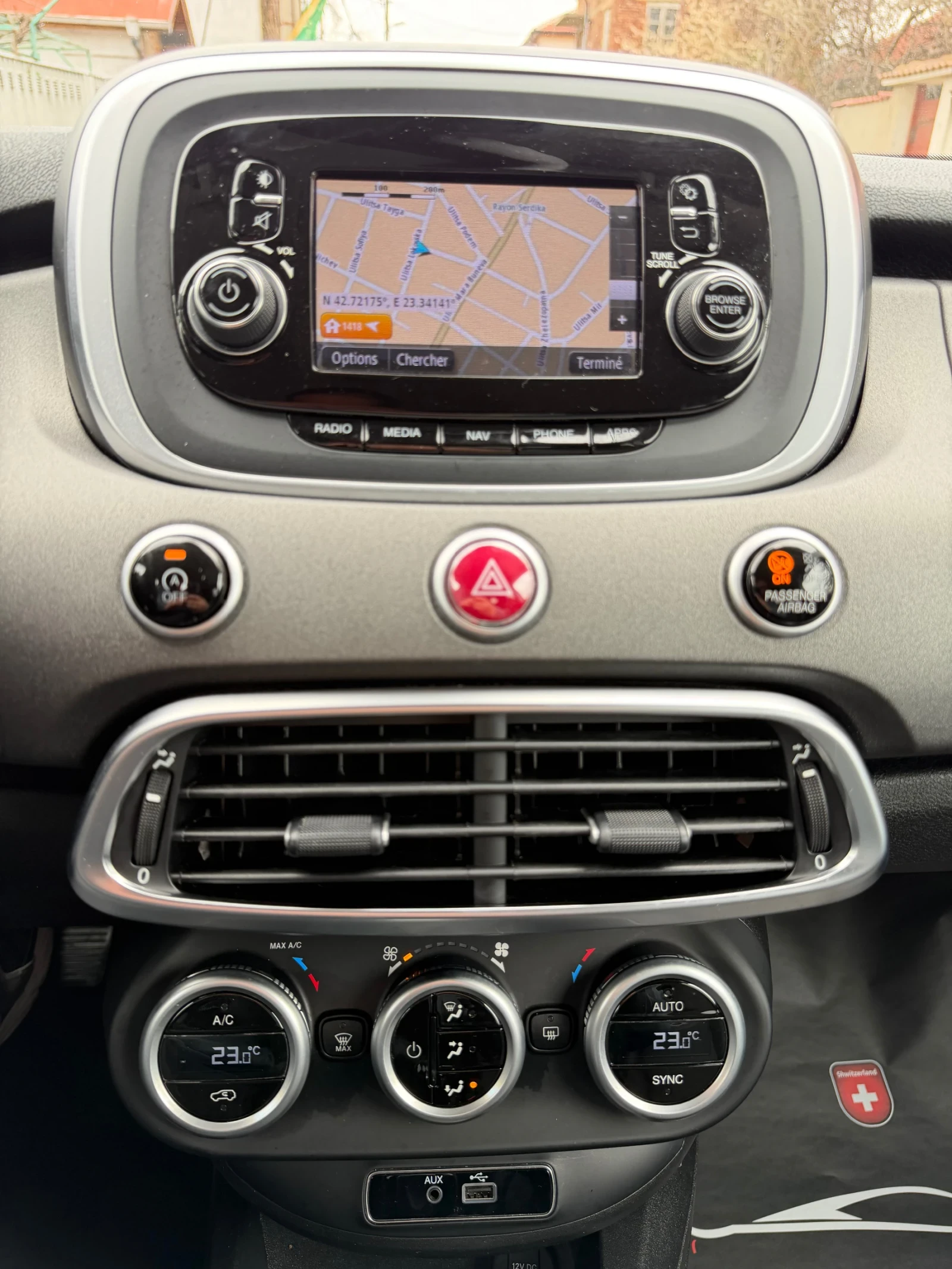 Fiat 500X 1.4T Edition Внос Швейцария, снимка 10 - Автомобили и джипове - 54028335