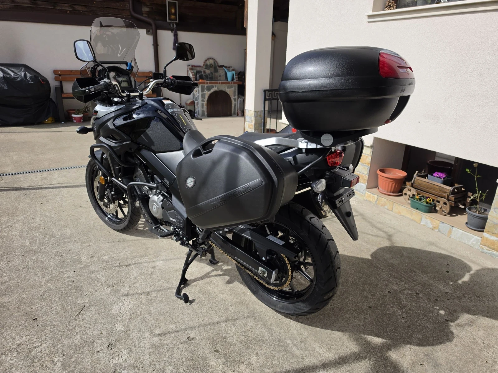 Suzuki V-strom ABS LED Tc 3 куфара, снимка 3 - Мотоциклети и мототехника - 53536164