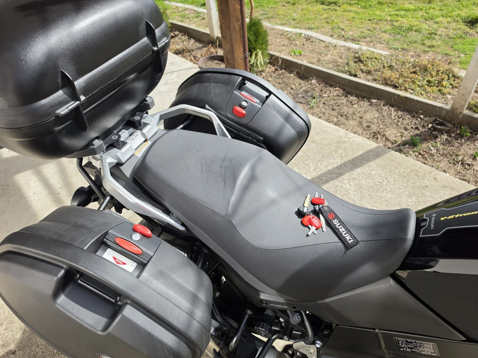 Suzuki V-strom ABS LED Tc 3 куфара, снимка 11 - Мотоциклети и мототехника - 53536164