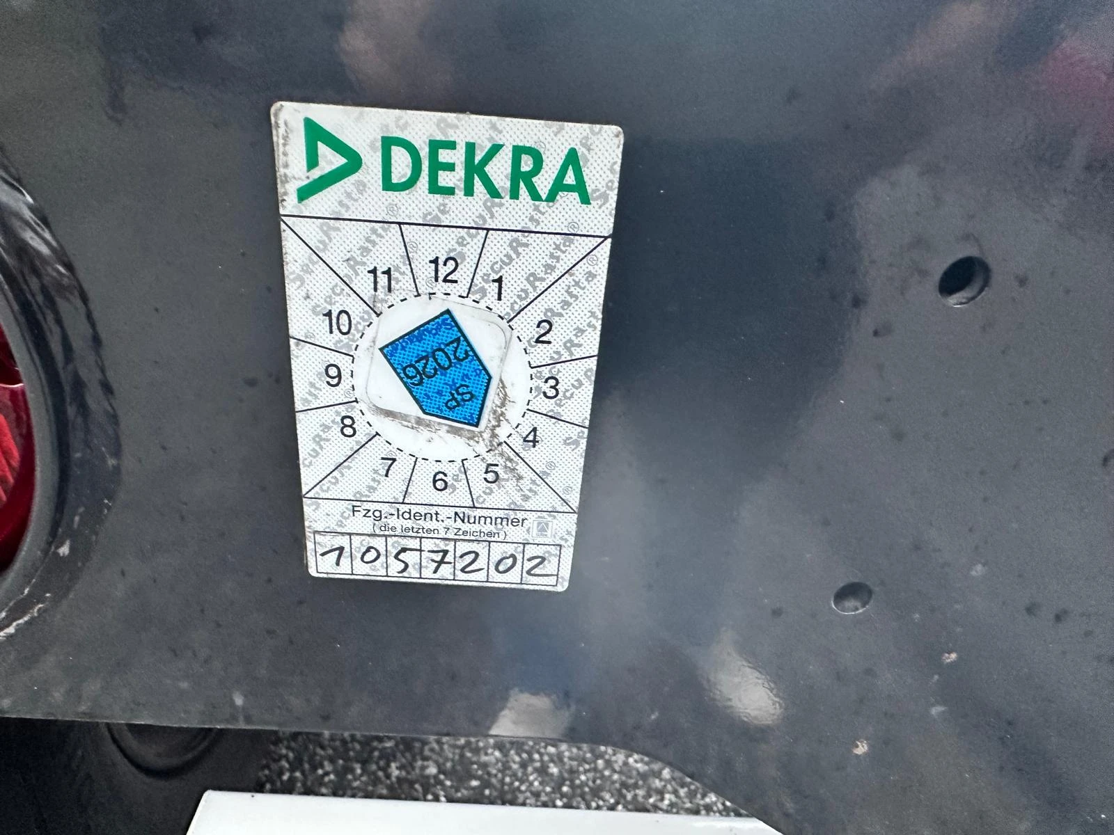 Полуремарке Krone tara: 4600 kg, снимка 6 - Ремаркета - 53684143